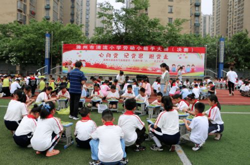 两地小学劳动技能竞赛风采展示 滁州市清流小学与莱州市沙河镇大王小学的实践与收获